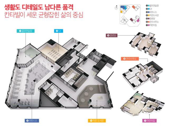 남주 대원칸타빌 모델하우스 커뮤니티